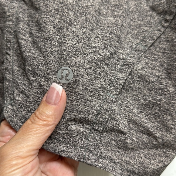 Lululemon Run Times Short II *4" Heather Lux Multi Black / Black - Picture 10 of 16